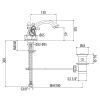 Смеситель Gattoni TRD TR310/18C0 на раковину хром