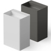 Раковина керамическая Dea Design Pedestal Basin DD2004 600 18 60х40 напольная цвет белый без отверстий под смеситель