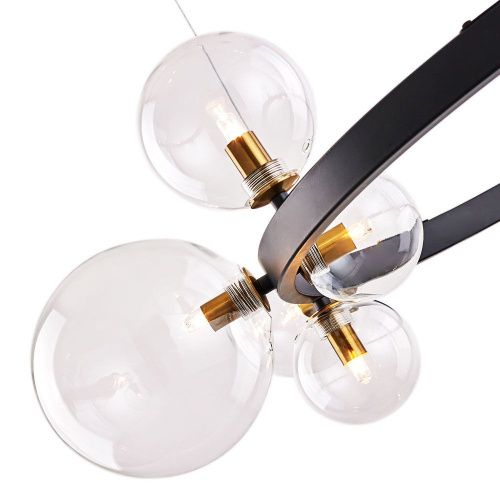 Люстра подвесная Arte Lamp Vincent (Винцент) A7790SP-15BK - фото 3