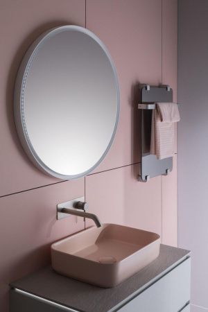 Зеркало с подсветкой Allen Brau Infinity 1.21017.WT 80х80 подвесное