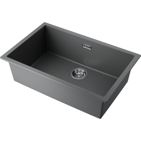Кухонная мойка Omoikiri Yamakawa 75T-U/I 4993464 76х46 цвет серый