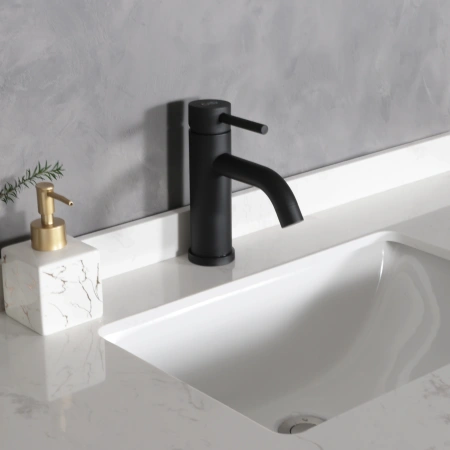 Смеситель Gid Cascada Inga SS096-BM-K (SS096BMK) на раковину черный матовый