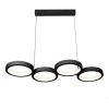 Светильник подвесной iLedex Ring Star (Ринг Стар) 9004-4-D BK