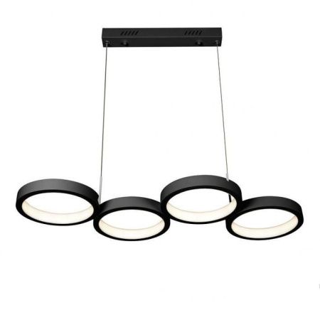 Светильник подвесной iLedex Ring Star (Ринг Стар) 9004-4-D BK