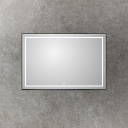 Зеркало BelBagno Kraft SPC-KRAFT-1200-800-LED-TCH-WARM-NERO 120х80 - фото 3