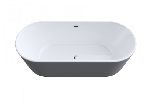 Ванна акриловая Art&Max AM-525-1700-745 отдельностоящая овальная