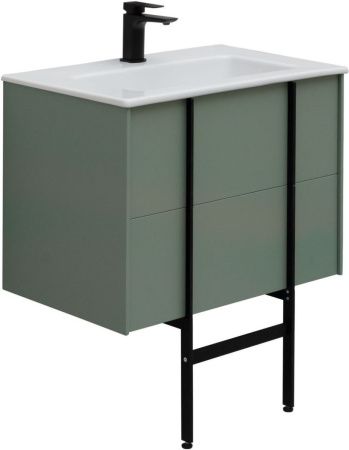 Тумба под раковину Allen Brau Reality 1.32004.CGM 70х50 подвесная цвет зеленый