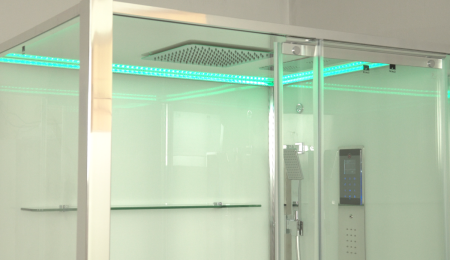 Душевая кабина Timo Premium H-520L 120х90 прямоугольная с крышей ориентация правая