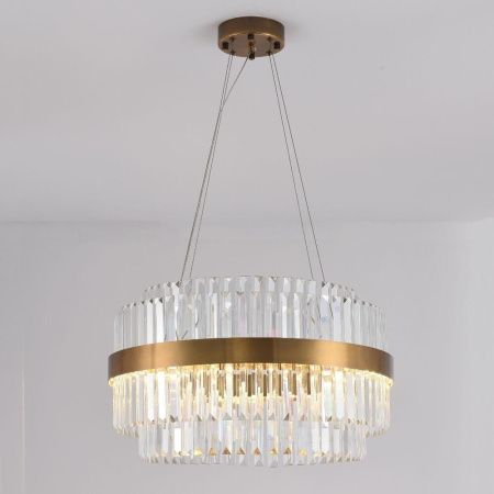 Люстра подвесная Lumina Deco Ringletti (Ринглетти) LDP 8017-600 MD