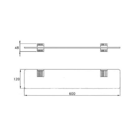 Держатель для мыльницы Stella Eccelsa EC 10011 CR00