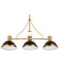 Люстра на штанге Lumina Deco Ettore (Етторе) LDP 710-3 BK+MD