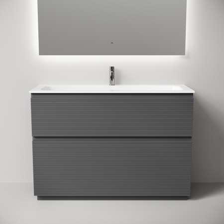 Тумба под раковину Sancos FOLK Floor FL120FGS 120х40 напольная цвет серый