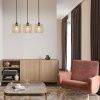 Светильник подвесной Escada Grid (Грид) 10190/3S Gold