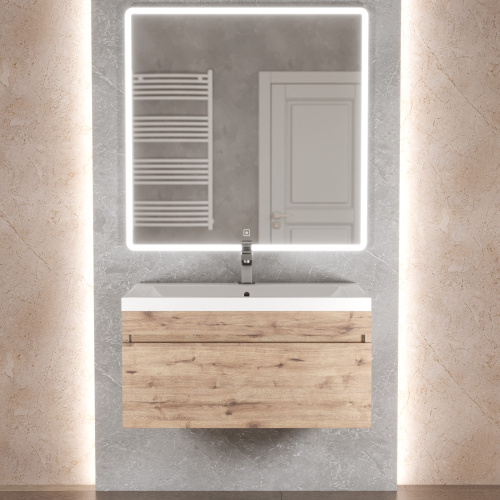 Тумба под раковину Uperwood Eva 3930213465 73,8х47,2х35 подвесная - фото 2