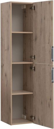 Шкаф-пенал Aquanet Алвита New 00277561 40х160 подвесной цвет коричневый