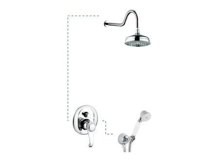 Душевой комплект Emmevi 0003CR