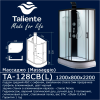 Душевая кабина Taliente TA-128CB(L) 120х80 асимметричная без крыши ориентация левая