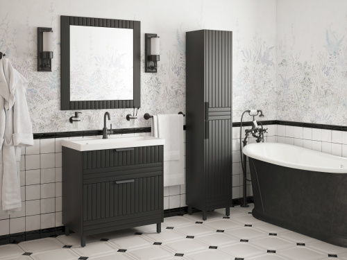 Зеркало в ванную Corozo Терра SD-00001327 80х85 цвет серый - фото 3