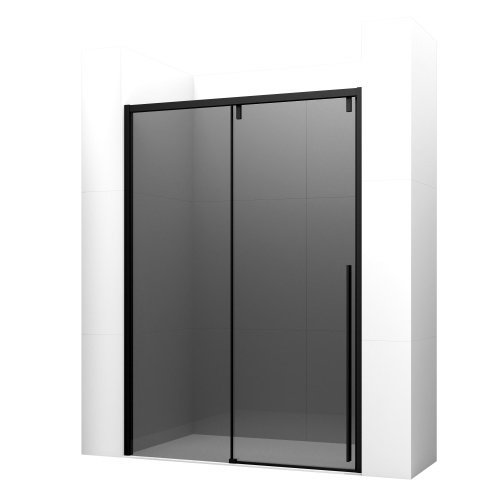 Душевая дверь Ambassador Intense 110022201IBB 120х200 стекло тонированное профиль черный