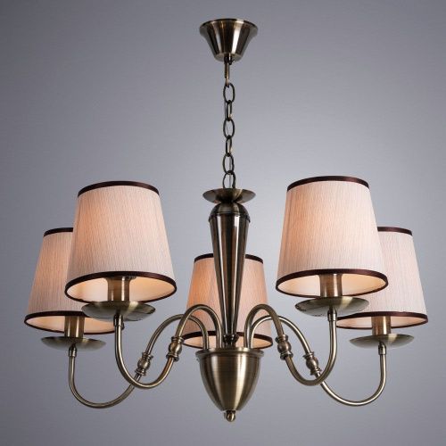 Люстра подвесная Arte Lamp Fiona (Фиона) A3227LM-5AB - фото 3