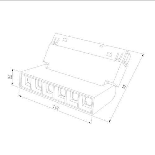 Трековый светильник Elektrostandard Slim Magnetic (Слим Магнетиц) 4690389178825 - фото 4