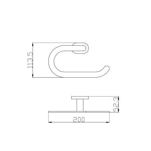 Бумагодержатель RavSlezak Yukon YUA0401 - фото 2