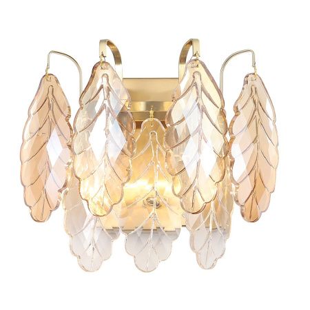 Светильник настенный Crystal Lux Trevi (Треви) TREVI AP2 BRASS