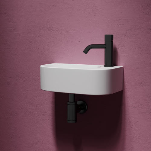 Раковина Ceramica Nova ELEMENT 41 см CN6066L подвесная цвет белый - фото 5