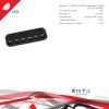 Трековый магнитный светильник Reluce 13002-9.3-001UR magnetic LED6W BK CCT+SMART