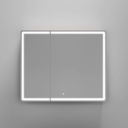 Зеркало-шкаф Sancos Mirror MI90EG 90х70 подвесной цвет коричневый