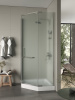 Душевой уголок Agger A03-090MCR 88х88 стекло матовое профиль хром глянцевый с поддоном