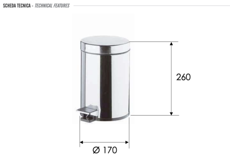 Ведро Remer RB501CR