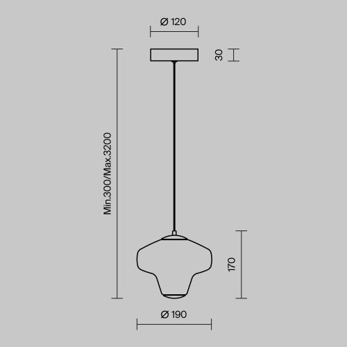 Светильник подвесной Maytoni Sirocco Modern MOD359PL-L6BS3K - фото 3