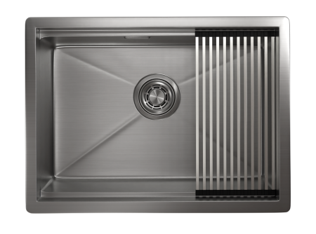 Кухонная мойка Granula Kitchen Space 6045U, СТАЛЬ САТИН 60х45 цвет нержавеющая сталь поверхность матовая