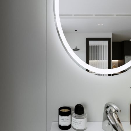 Зеркало с подсветкой Бриклаер Эстель 4627125414343 60х80 подвесное