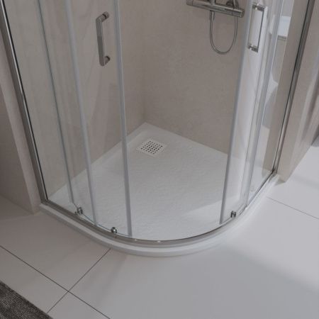 Душевой поддон из искусственного камня BelBagno UNO TRAY-MR-UNO-R-80-550-35-W-BO 80х80 белый