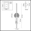 Светильник настенный Odeon Light L-vision (Л-висион) 5413/18WL