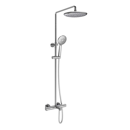 Душевая стойка Vincea Desire VSFS-1D1TCH настенная цвет хром с термостатом