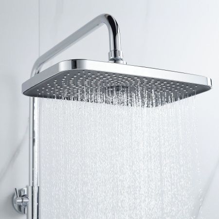 Душевая стойка Raffine F3696 настенная цвет хром