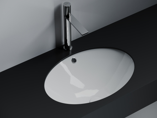 Раковина Ceramica Nova ERA 62 см CN6081 встраиваемая цвет белый - фото 3
