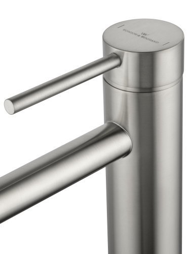 Смеситель Wonzon & Woghand STICK WW-88139017-BN на раковину/столешницу никель - фото 5