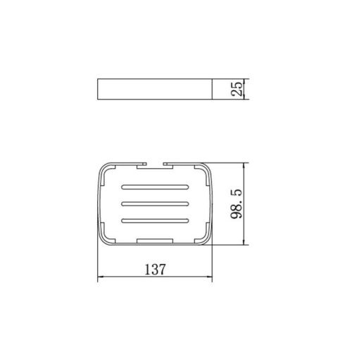 Полка в ванную комнату Fashun A7331-17 - фото 3