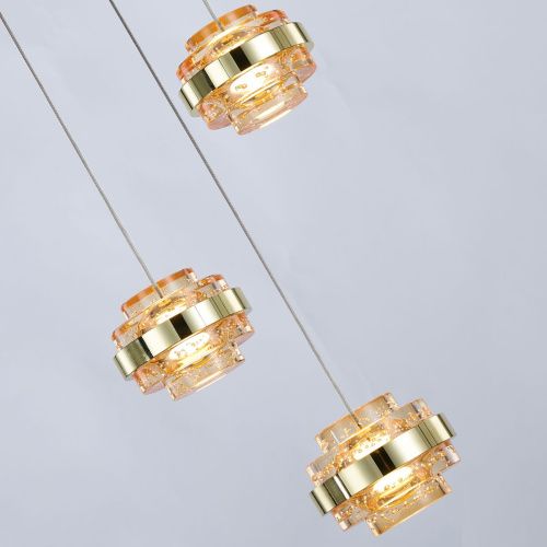 Светильник подвесной Delight Collection Indiana (Индиана) MD22030002-3A gold/champagne - фото 3