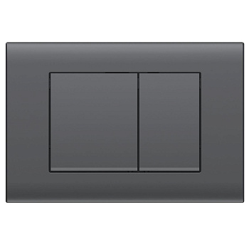 Клавиша смыва механическая Vincea VFP-001GM цвет вороненая сталь Клавиша смыва механическая Vincea VFP-001GM цвет вороненая сталь