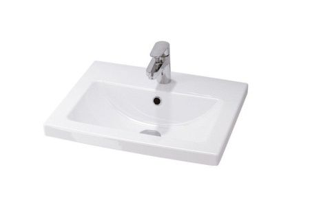 Тумба под раковину Corozo Теона SD-00001672 60х40 подвесная цвет белый