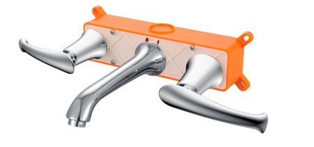 Смеситель для раковины AltroBagno Beatrice AltroBagnoBeatrice010601Cr встраиваемый в стену хром