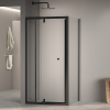 Душевой уголок RGW Passage 41083288-014 80х80 стекло прозрачное профиль черный без поддона