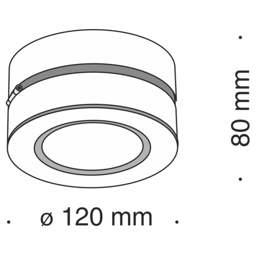 Светильник потолочный Maytoni Technical Treviso C023CL-L20B - фото 4