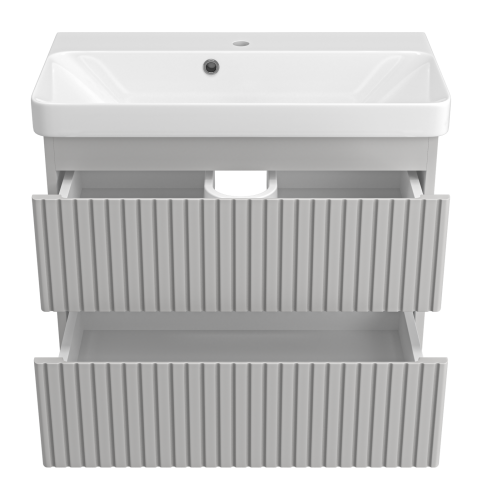 Тумба под раковину Brevita Victory VIC-07070-0302Я 66х37х49 подвесная - фото 3