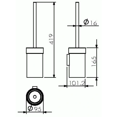 Ерш Langberger Accessories 28027C